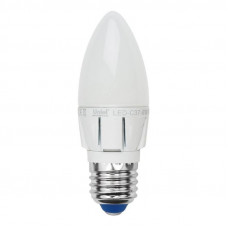 Лампа светодиодная диммируемая Uniel E27 6W 4500K матовая LED-C37-6W/NW/E27/FR/DIM 08689