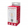 Лампа светодиодная филаментная Thomson E27 5W 6500K груша прозрачная TH-B2329