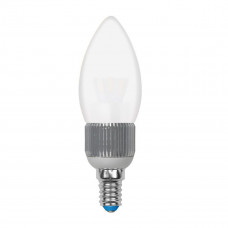 Лампа светодиодная диммируемая (08748) Uniel E14 5W 4500K матовая LED-C37P-5W/NW/E14/FR/DIM