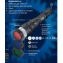 Ручной светодиодный фонарь Uniel от батареек 162х44 550 лм P-ML076-BB Black 05727