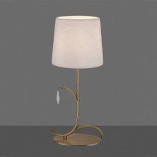 Настольная лампа декоративная Mantra Andrea Cuero Satinado 6339