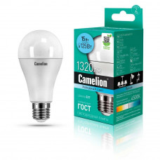 Лампа светодиодная Camelion E27 15W 4500K LED15-A60/845/E27 12186